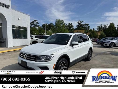 Pure White 2021 Volkswagen Tiguan 2.0T SE