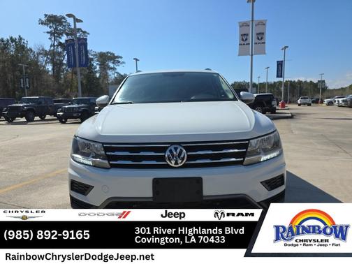 Pure White 2021 Volkswagen Tiguan 2.0T SE