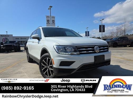Pure White 2021 Volkswagen Tiguan 2.0T SE