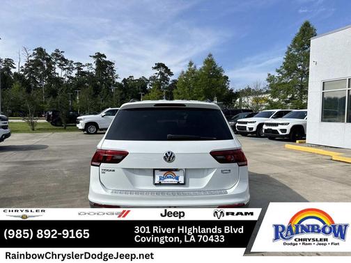 Pure White 2021 Volkswagen Tiguan 2.0T SE
