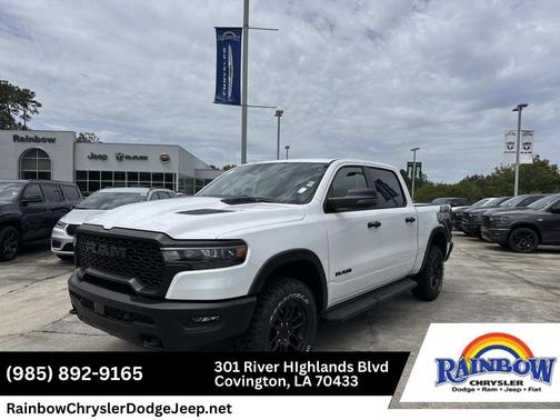 Bright White Clearcoat 2026 RAM 1500 Rebel