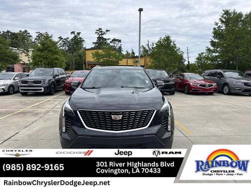 Galactic Gray Metallic 2023 Cadillac XT4 Premium Luxury