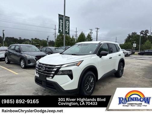 Glacier White 2024 Nissan Rogue S