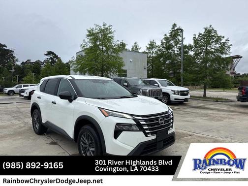 Glacier White 2024 Nissan Rogue S
