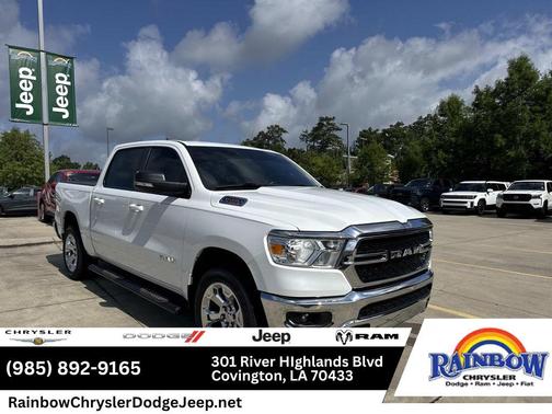 Bright White Clearcoat 2022 RAM 1500 Big Horn