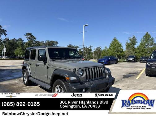 Sting Gray Clearcoat 2018 Jeep Wrangler Unlimited Sport