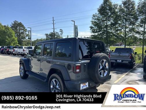 Sting Gray Clearcoat 2018 Jeep Wrangler Unlimited Sport