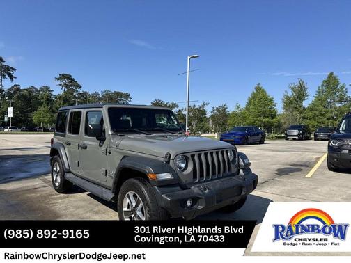 Sting Gray Clearcoat 2018 Jeep Wrangler Unlimited Sport