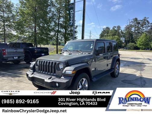 Sting Gray Clearcoat 2018 Jeep Wrangler Unlimited Sport