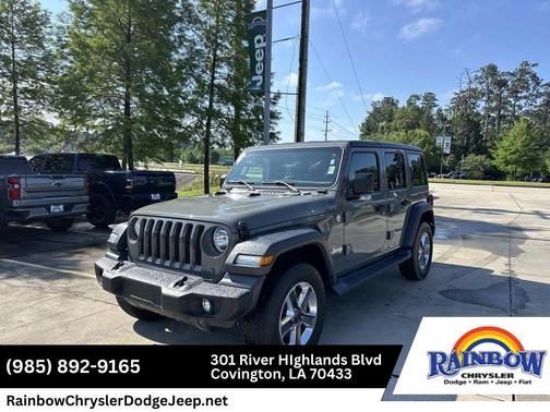 Sting Gray Clearcoat 2018 Jeep Wrangler Unlimited Sport