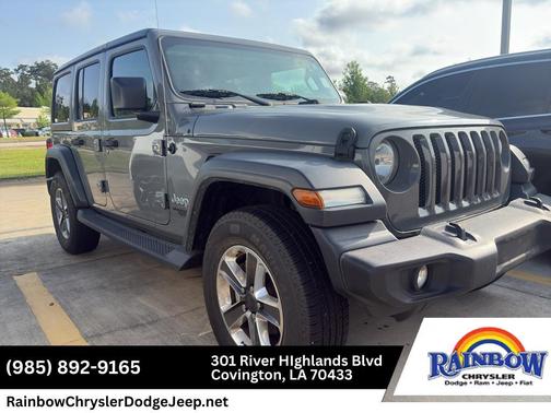 Sting Gray Clearcoat 2018 Jeep Wrangler Unlimited Sport