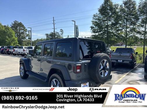 Sting Gray Clearcoat 2018 Jeep Wrangler Unlimited Sport