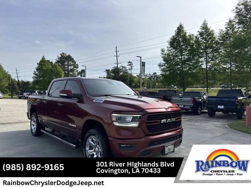 Delmonico Red Pearlcoat 2019 RAM 1500 Big Horn