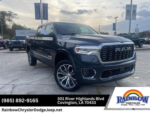 Blue Metallic 2026 RAM 1500 Tungsten