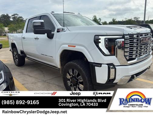 Summit White 2024 GMC Sierra 2500 Denali
