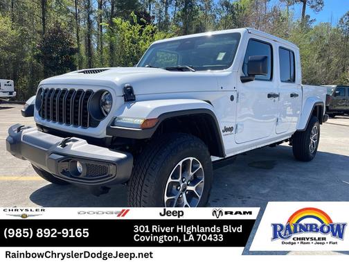 Bright White Clearcoat 2026 Jeep Gladiator Sport