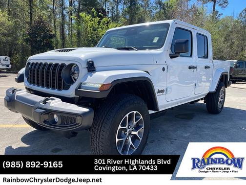 Bright White Clearcoat 2026 Jeep Gladiator Sport
