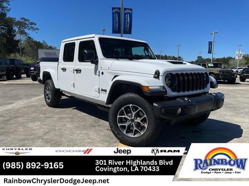 Bright White Clearcoat 2026 Jeep Gladiator Sport