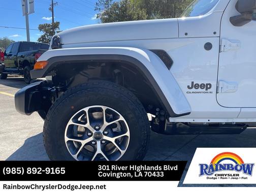 Bright White Clearcoat 2026 Jeep Gladiator Sport