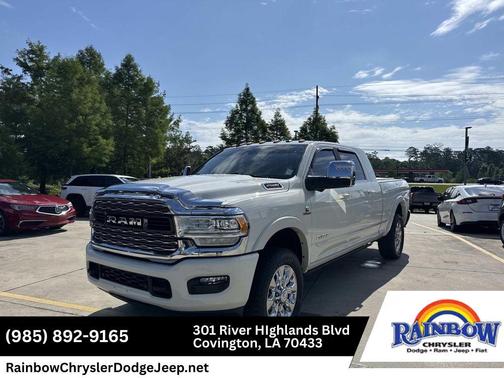 Pearl White 2024 RAM 2500 Limited