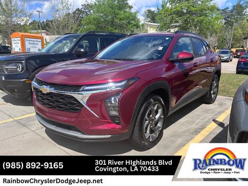 Crimson Metallic 2025 Chevrolet Trax LT