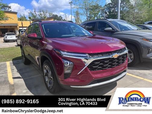 Crimson Metallic 2025 Chevrolet Trax LT