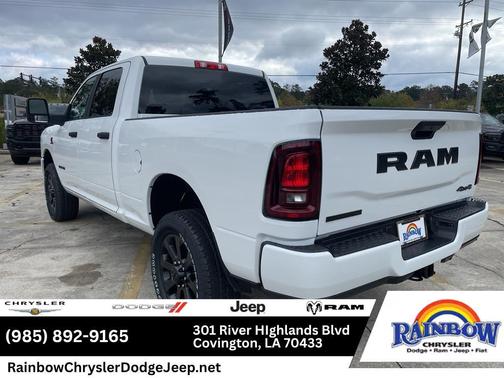 Bright White Clearcoat 2026 RAM 2500 Big Horn