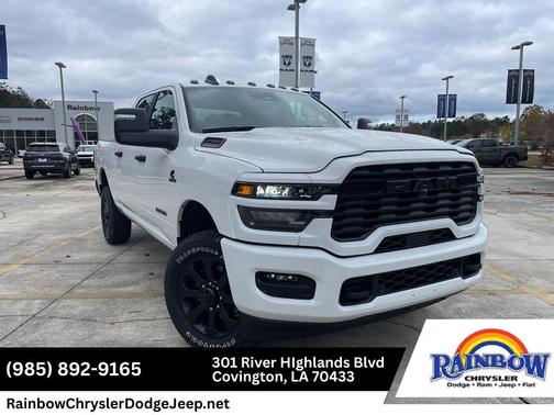 Bright White Clearcoat 2026 RAM 2500 Big Horn