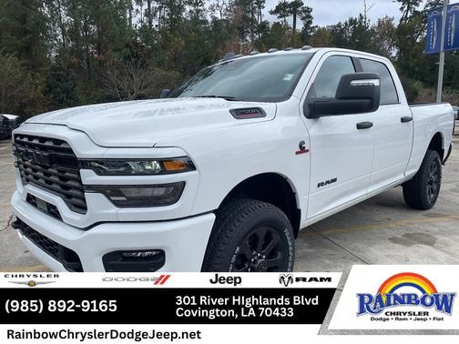Bright White Clearcoat 2026 RAM 2500 Big Horn