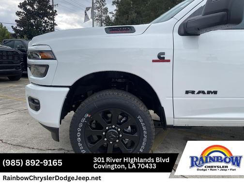Bright White Clearcoat 2026 RAM 2500 Big Horn