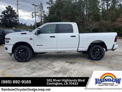 Bright White Clearcoat 2026 RAM 2500 Big Horn