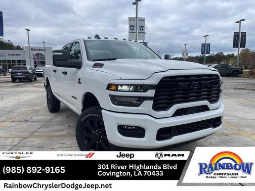 Bright White Clearcoat 2026 RAM 2500 Big Horn
