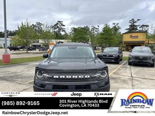Shadow Black 2025 Ford Bronco Sport Big Bend