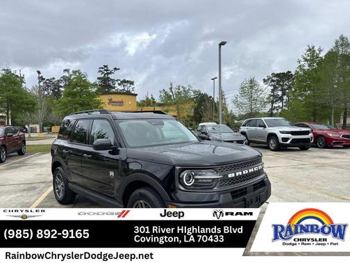 Shadow Black 2025 Ford Bronco Sport Big Bend