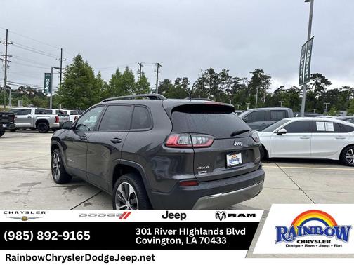 Granite Crystal Clearcoat Metallic 2022 Jeep Cherokee Limited