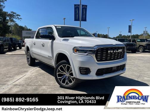 Ivory White 2026 RAM 1500 Tungsten