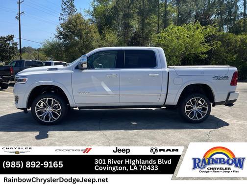 Ivory White 2026 RAM 1500 Tungsten