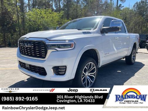 Ivory White 2026 RAM 1500 Tungsten