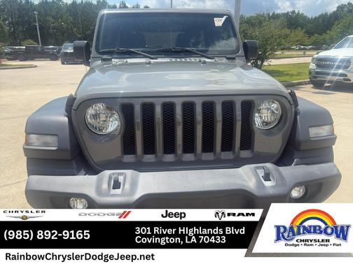 Sting Gray Clearcoat 2023 Jeep Wrangler Sport