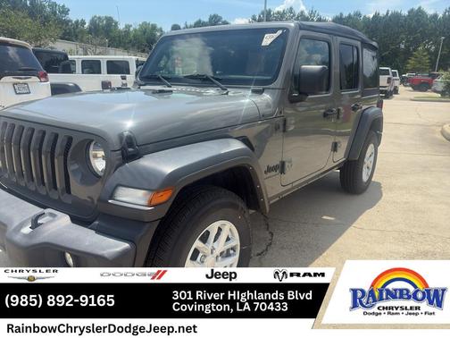 Sting Gray Clearcoat 2023 Jeep Wrangler Sport