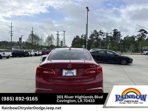 San Marino Red 2019 Acura TLX V6