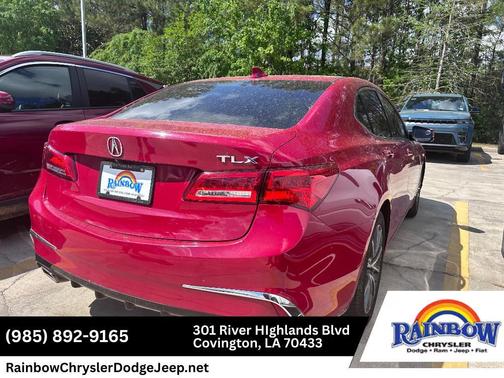 San Marino Red 2019 Acura TLX V6