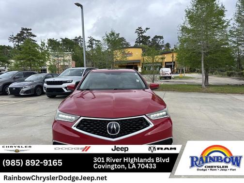 San Marino Red 2019 Acura TLX V6