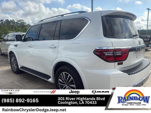 Aspen White Tricoat 2023 Nissan Armada SL