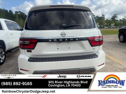 Aspen White Tricoat 2023 Nissan Armada SL