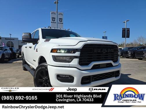 Bright White Clearcoat 2026 RAM 2500 Big Horn