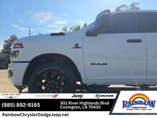Bright White Clearcoat 2026 RAM 2500 Big Horn