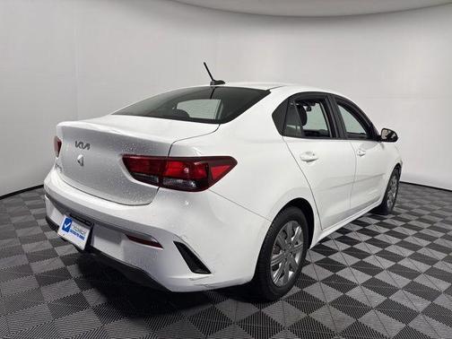 Clear White 2022 Kia Rio LX