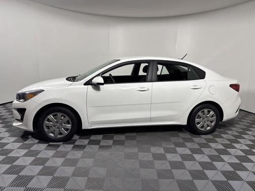 Clear White 2022 Kia Rio LX