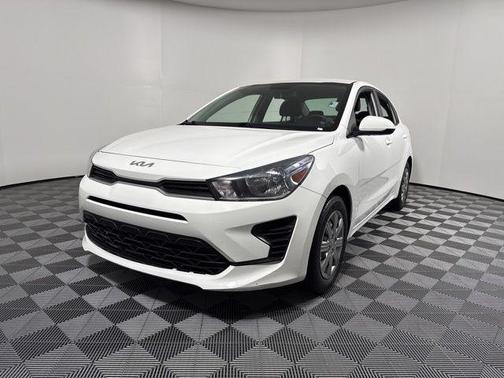 Clear White 2022 Kia Rio LX